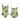 Flattering one piece swimsuit in vibrant green tropical print, showcasing stylish design for confident adults.