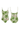 Flattering one piece swimsuit in vibrant green tropical print, showcasing stylish design for confident adults.